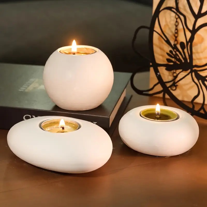 Candle Making Jug - Teelichthalter aus Kunstharz, Silikonform, Kristallkugel/Kugel, Epoxidharzform,