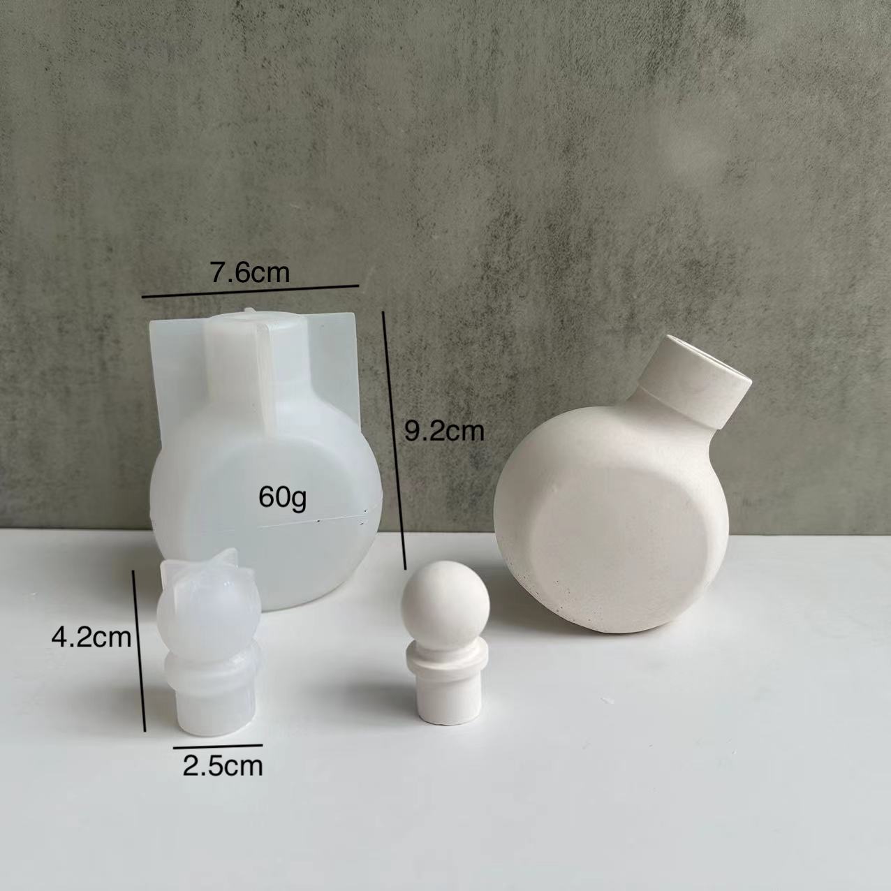 Silikonform für Parfümflasche, – Candle Making And Perfume Bewertung und Preis