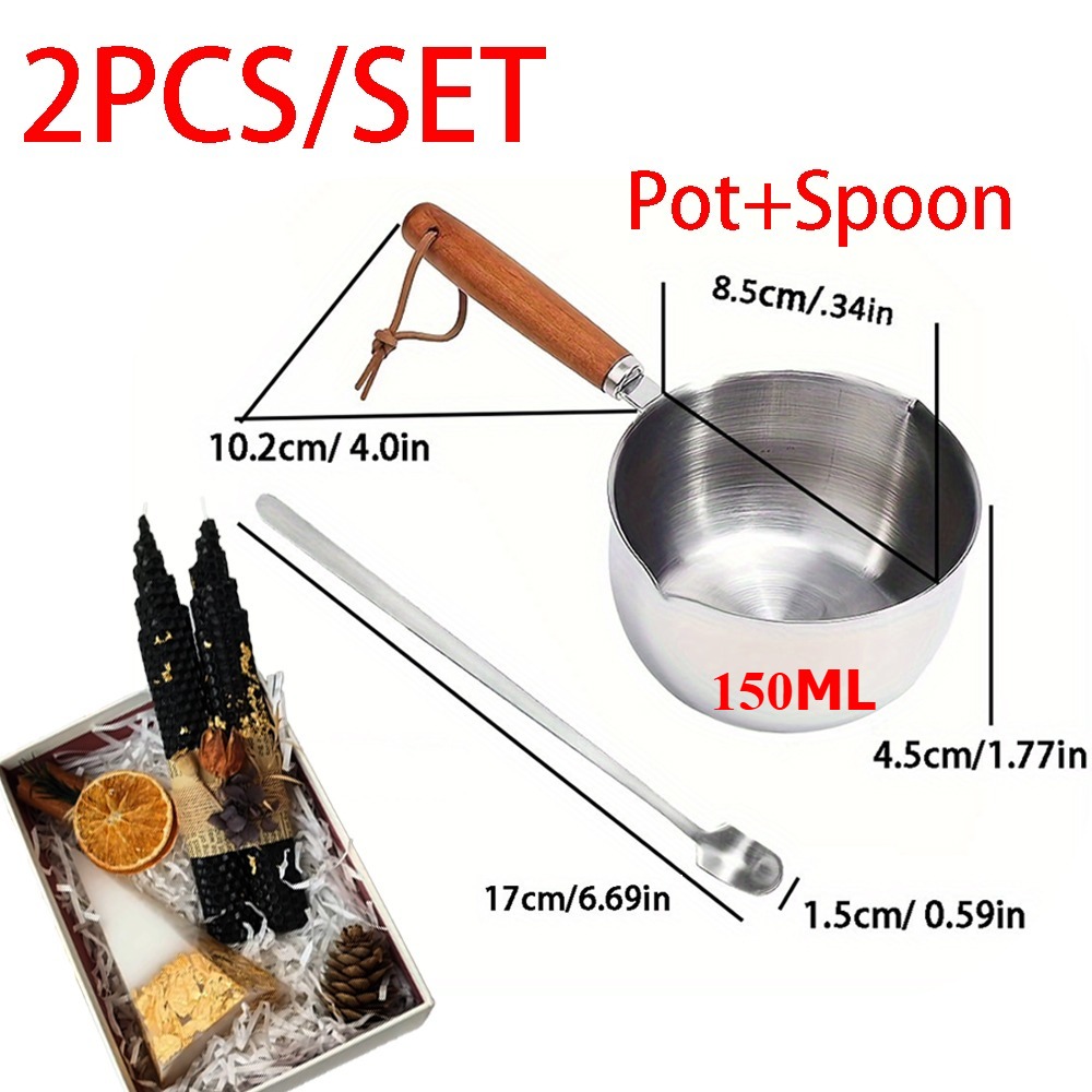 2-teiliges Set: Wachsschmelzto – Candle Making Jug Bewertung und Preis