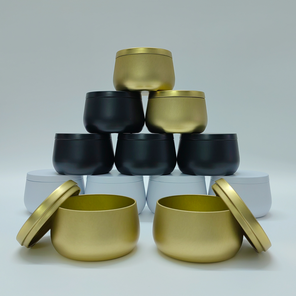 12 Stück 8 Unzen Weiß Schwarz  – Tin Container Lid Bewertung und Preis